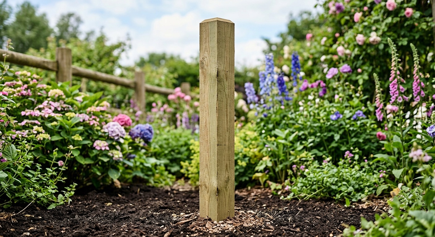 100x100mm Fence Post 2.4m Treated