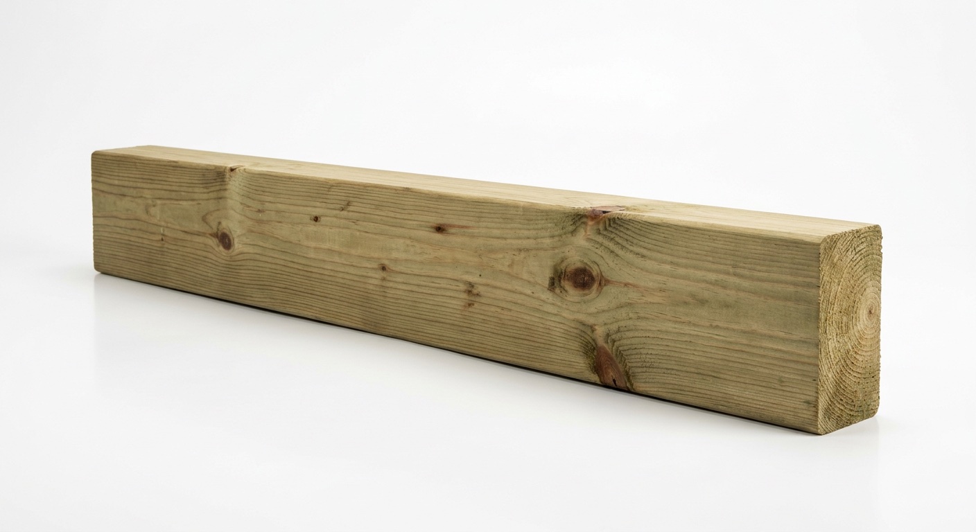 3×2 C16 Treated Timber 47x75mm 3.6m