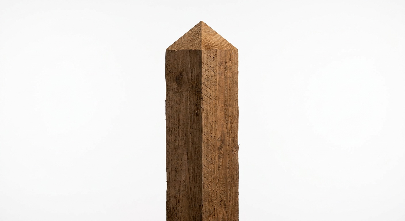 75x75mm Fence Post 1.8m Pointed Treated