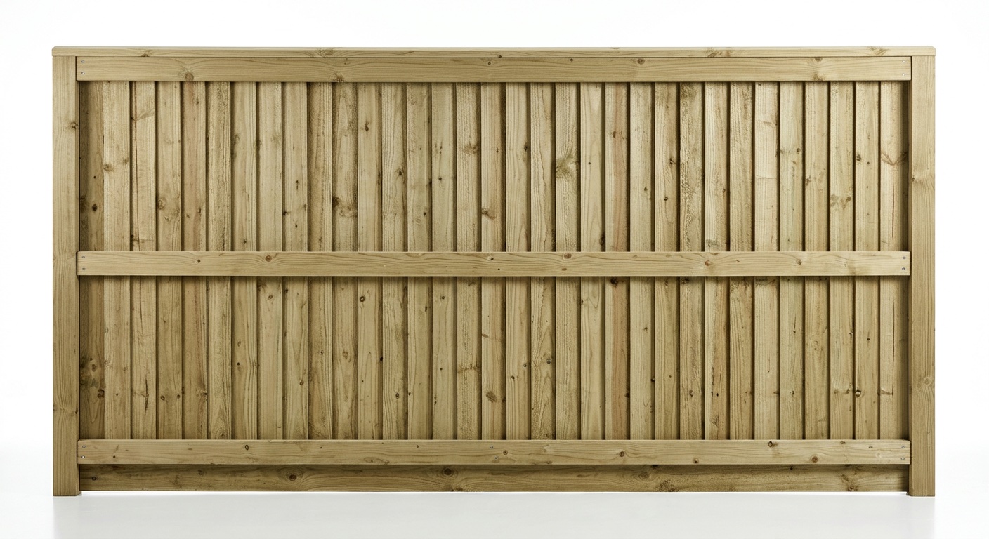 Closeboard Fence Panel 1.83m x 1.8m Pressure Treated