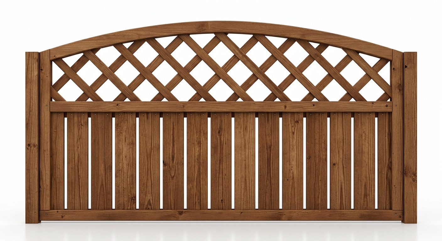 Decorative Europa Fence Panel 1.83m x 1.8m
