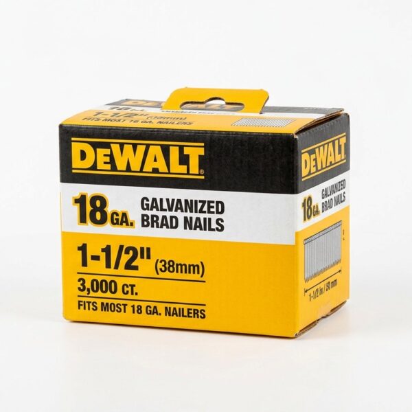 DEWALT Brad Nails Galvanised 18ga x 30mm 5000pk
