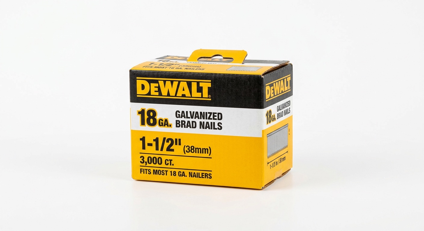 DEWALT Brad Nails Galvanised 18ga x 30mm 5000pk